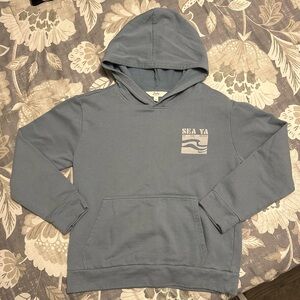 Boxby Nomad Blue Hoodie with Front Pocket